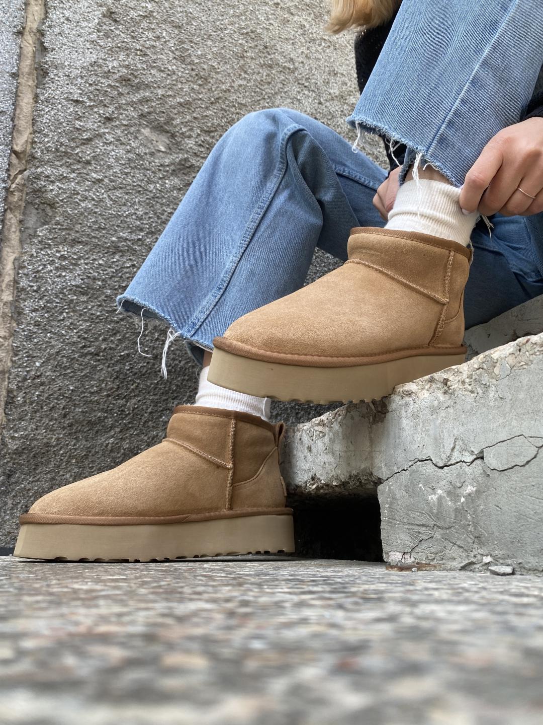 Ugg Classic Ultra Mini Platform Chestnut