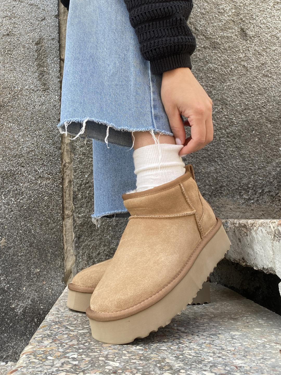 Ugg Classic Ultra Mini Platform Chestnut