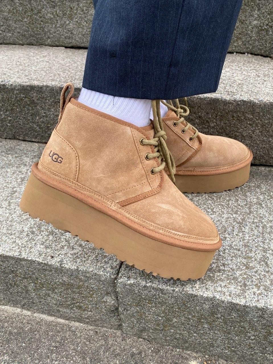 Ugg Neumel Platform Chestnut