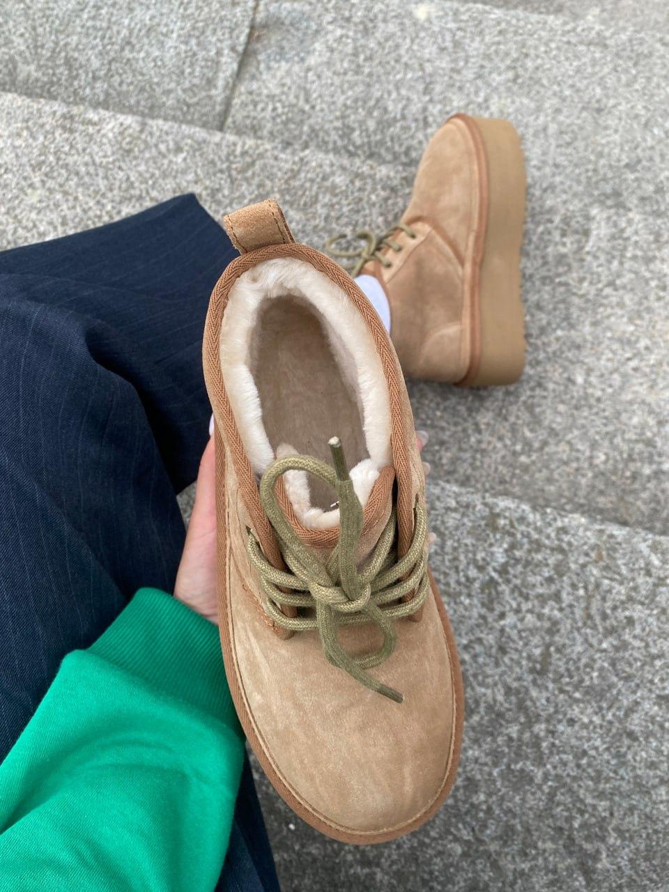 Ugg Neumel Platform Chestnut