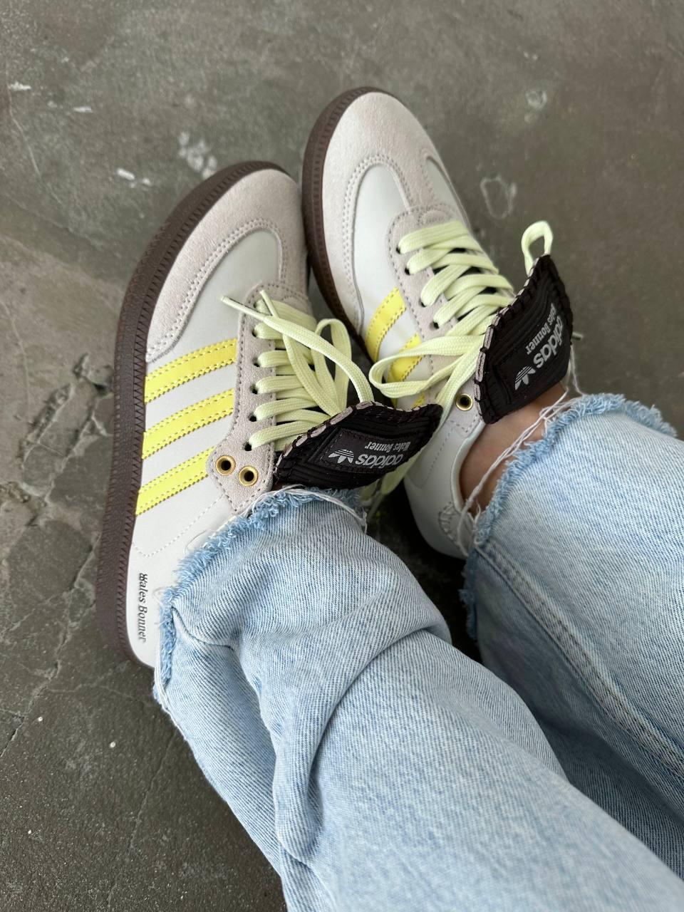 Adidas Samba x Wales Bonner Yellow