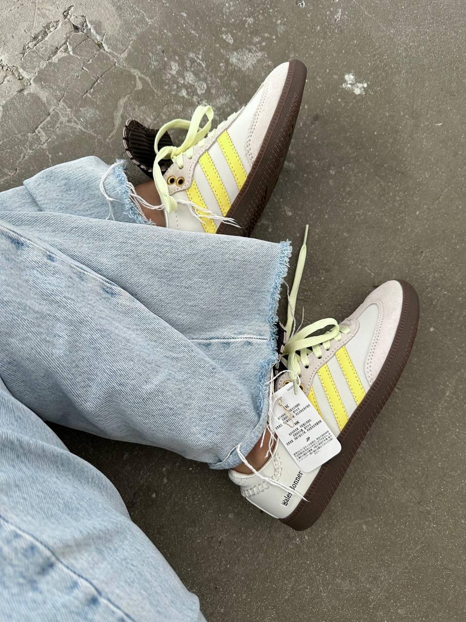 Adidas Samba x Wales Bonner Yellow