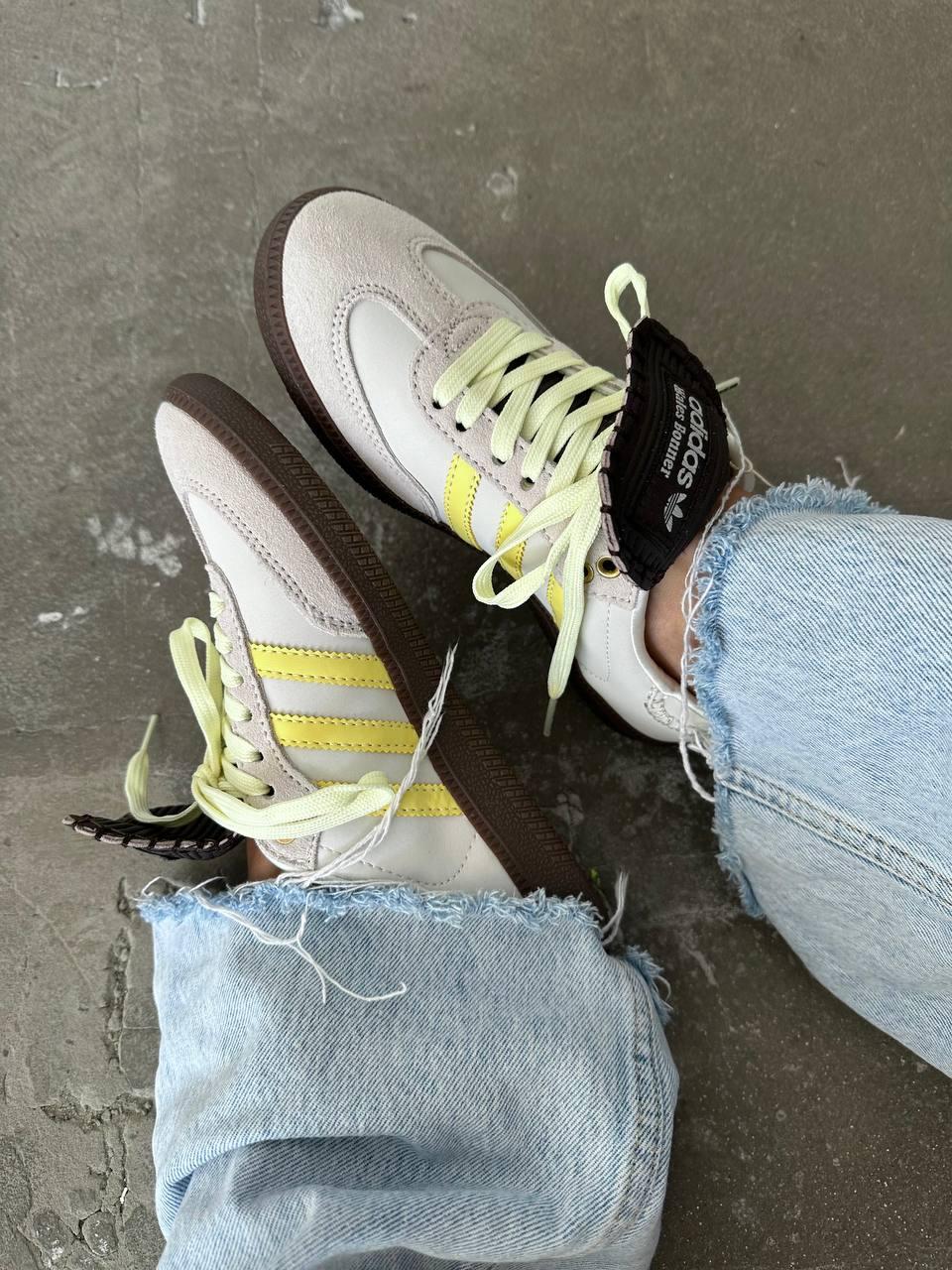 Adidas Samba x Wales Bonner Yellow