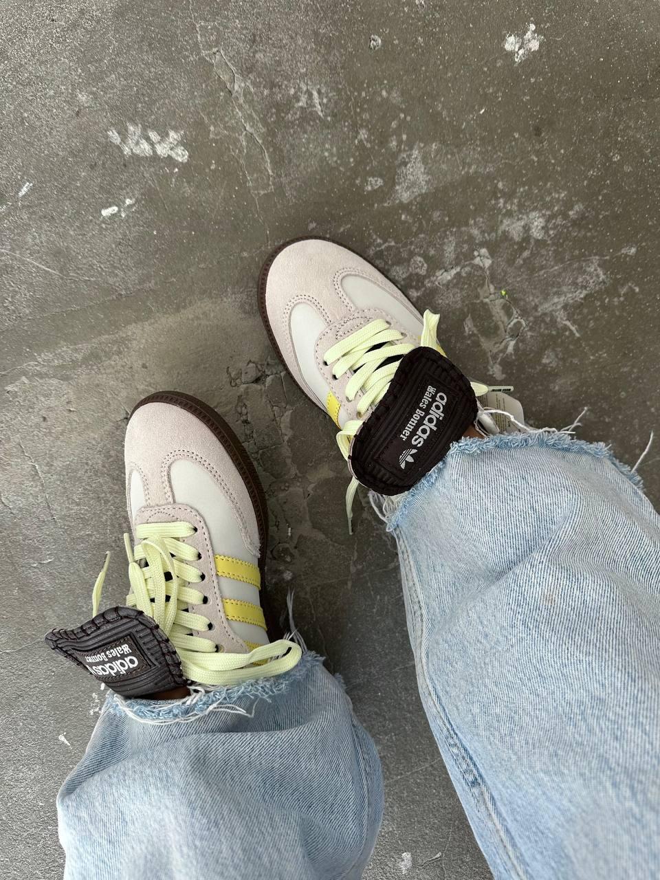 Adidas Samba x Wales Bonner Yellow