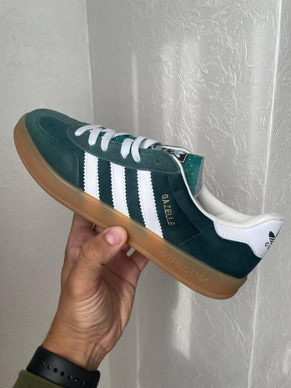 Adidas Gazelle x Gucci Green