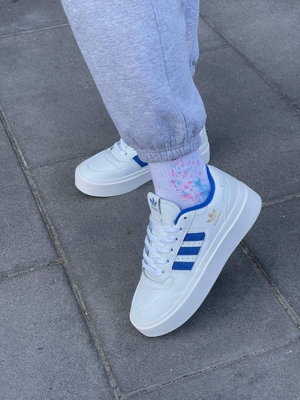Adidas Forum Bonega White Blue