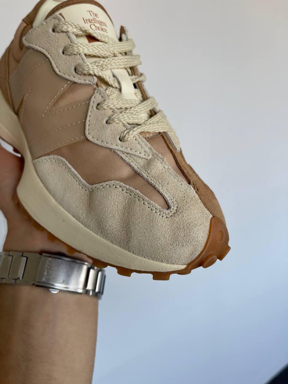 New Balance 327 Beige Brown