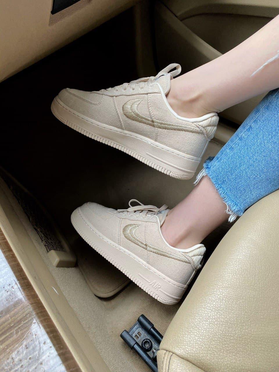 Nike Air Force 1 Fossil Stussy
