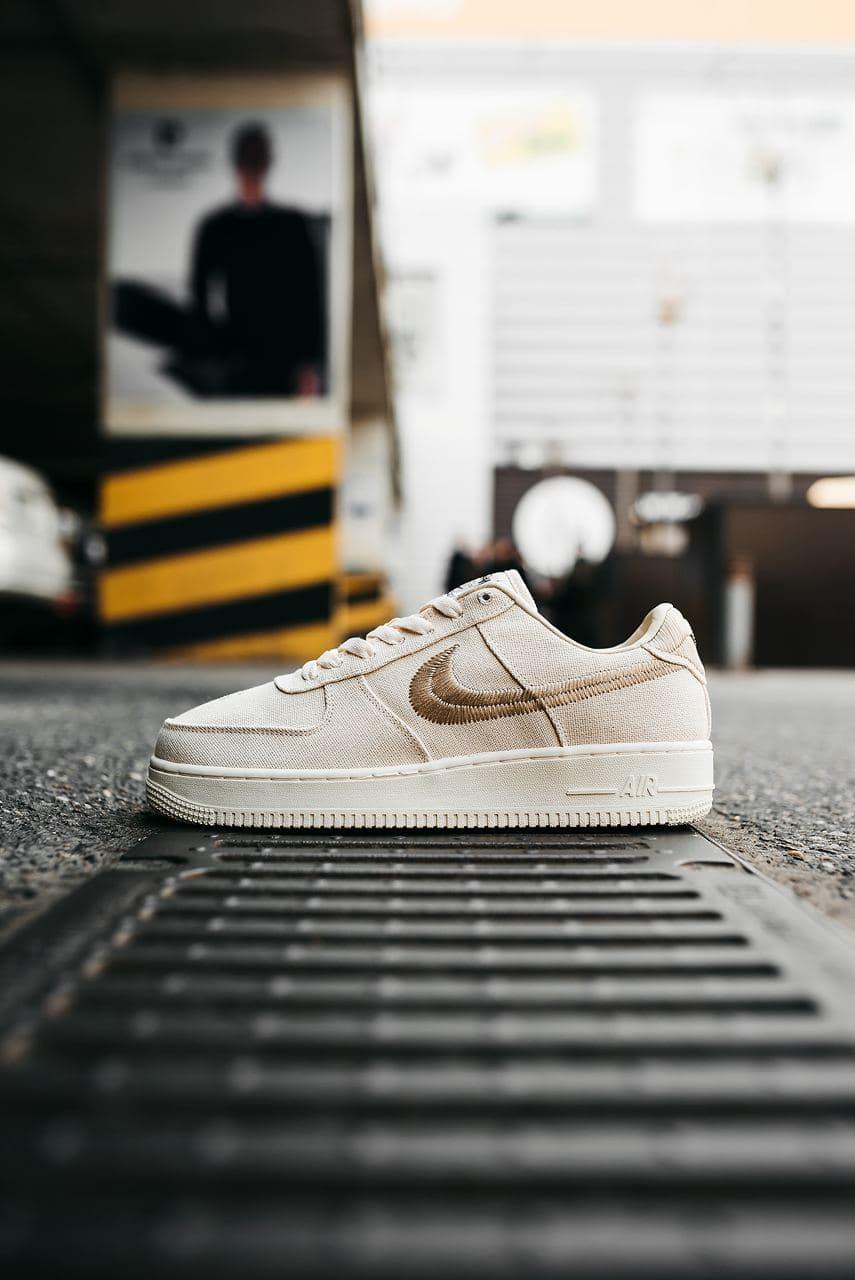 Nike Air Force 1 Fossil Stussy