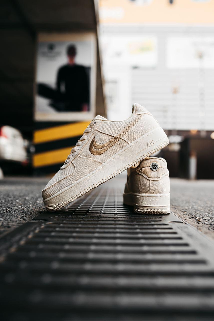 Nike Air Force 1 Fossil Stussy