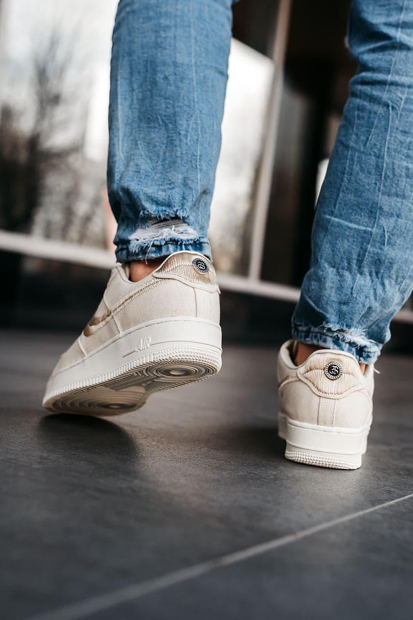 Nike Air Force 1 Fossil Stussy