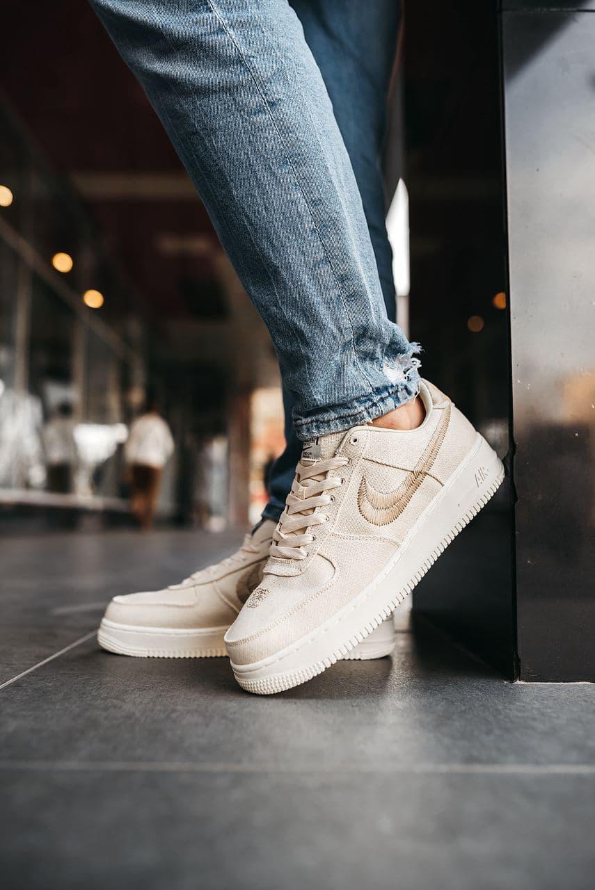 Nike Air Force 1 Fossil Stussy