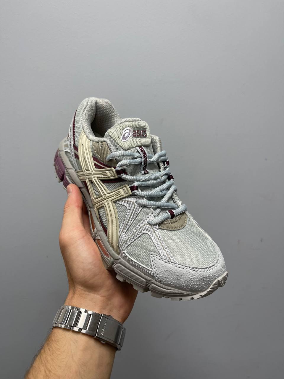Asics Gel-Kahana 8 Grey Burgundy
