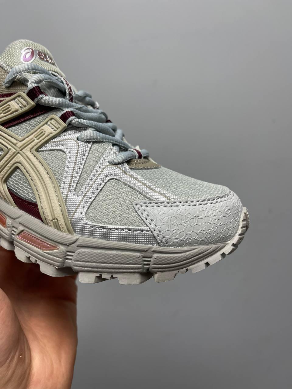Asics Gel-Kahana 8 Grey Burgundy