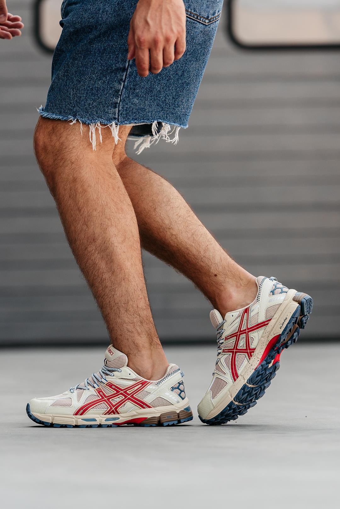 Asics Gel-Kahana 8 Beige Red