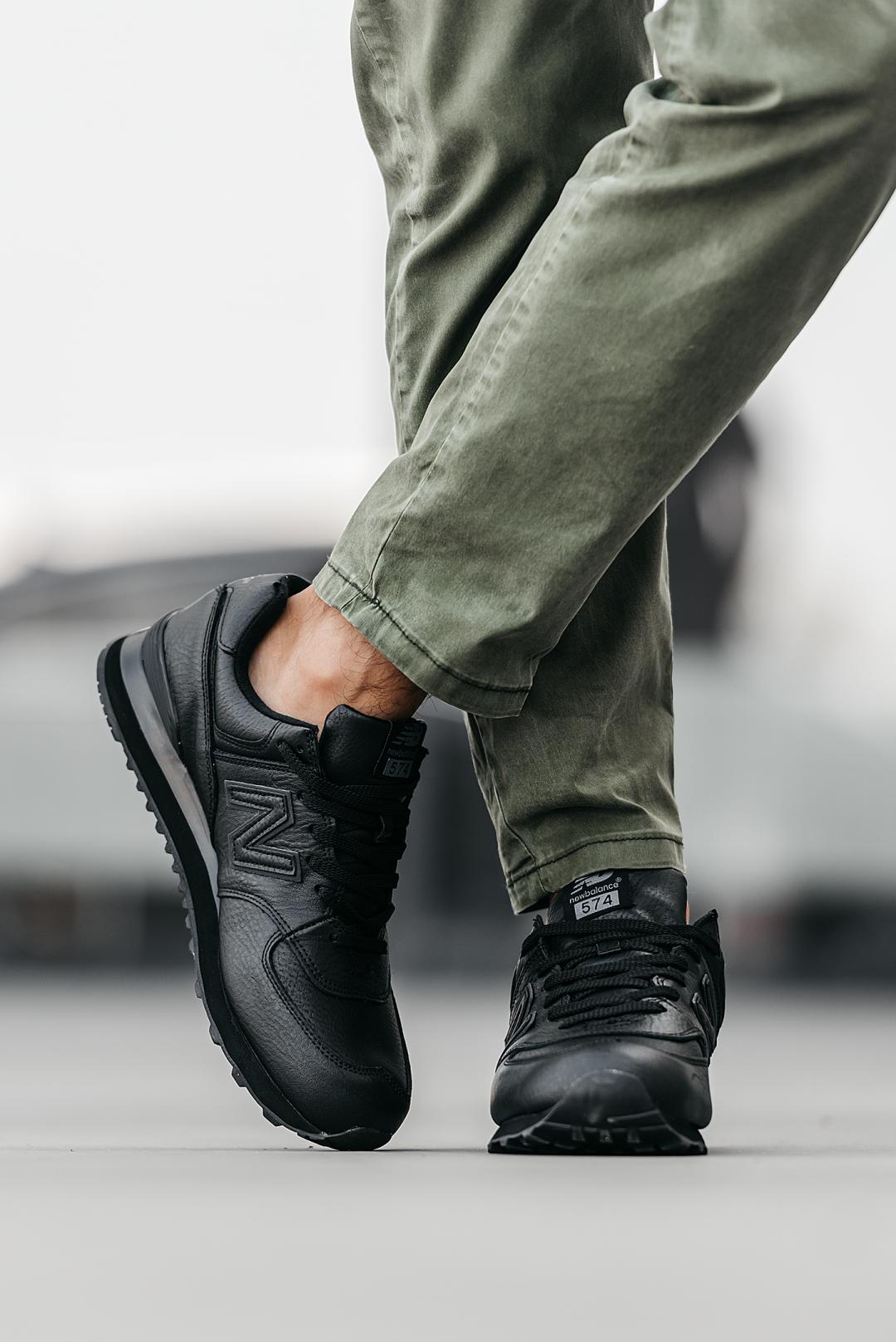 New Balance 574 Full Black