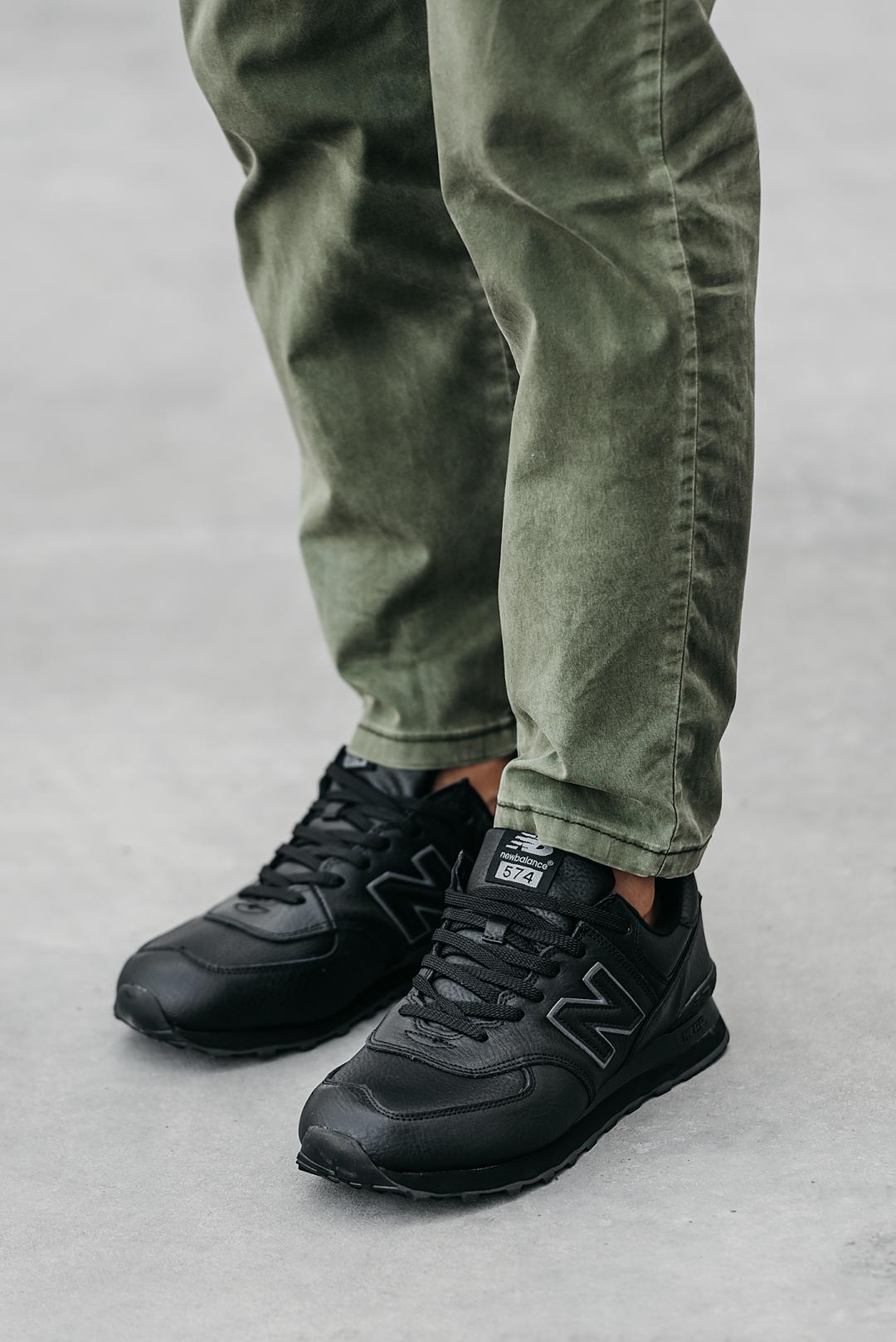 New Balance 574 Full Black