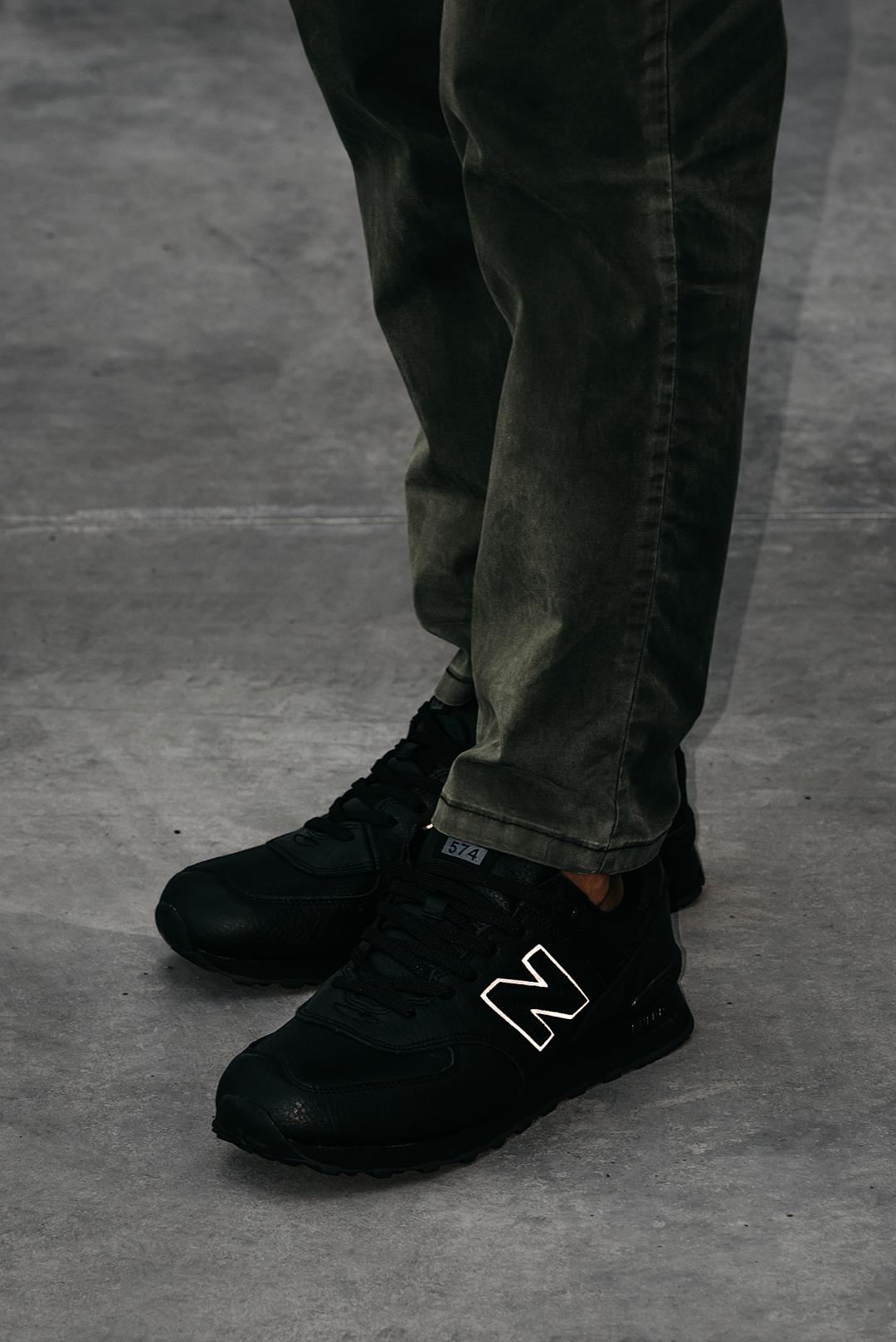 New Balance 574 Full Black