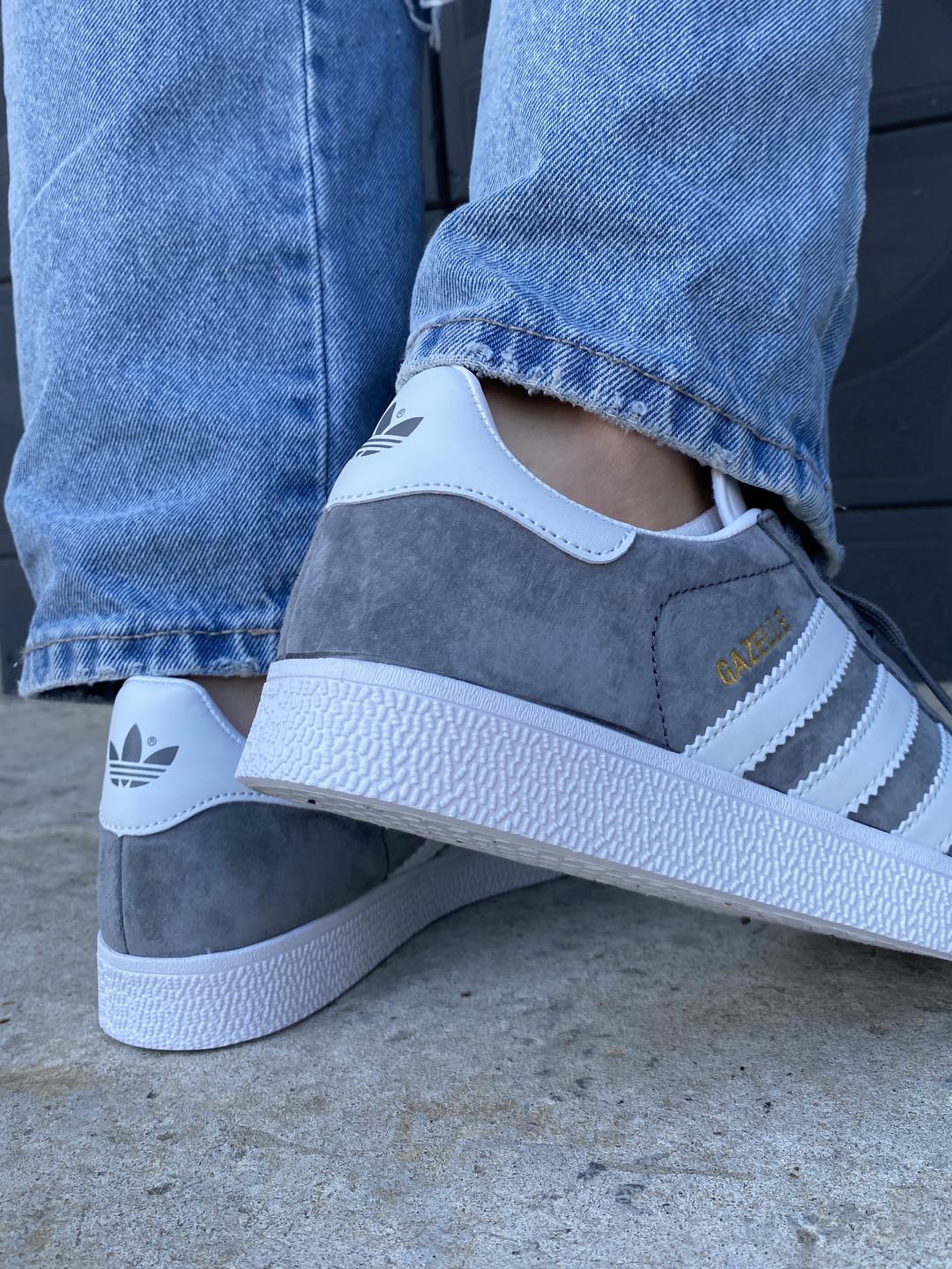 Adidas Gazelle Grey White