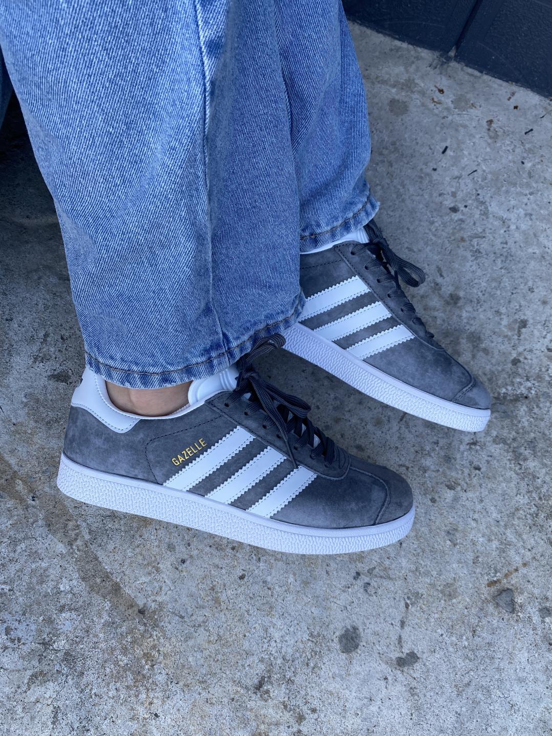 Adidas Gazelle Grey White