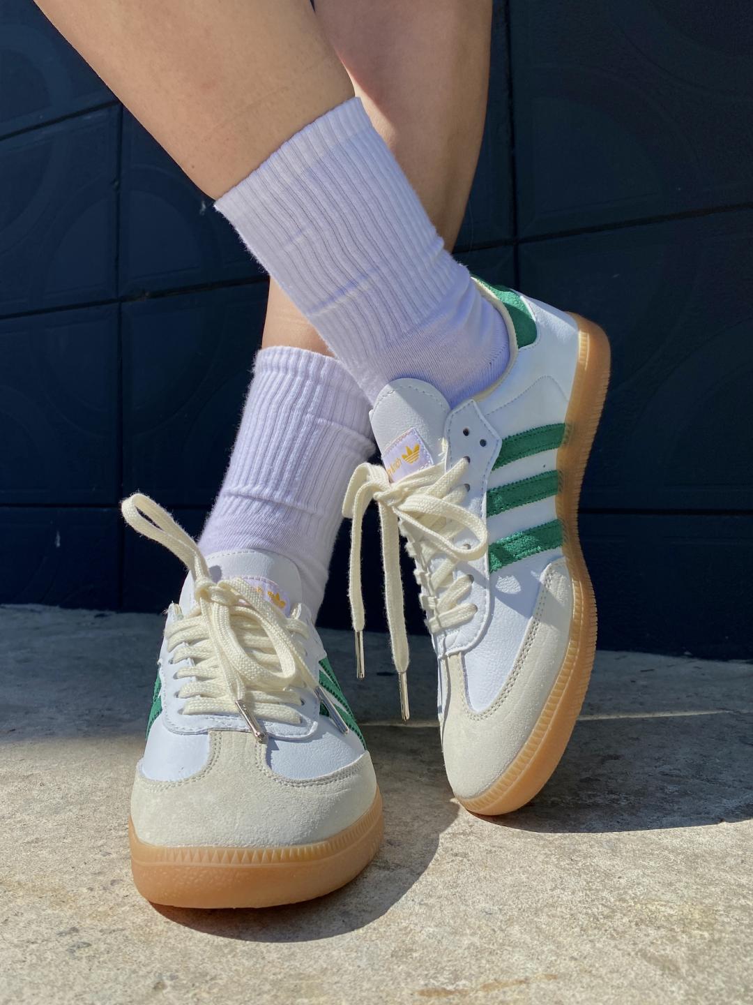 Adidas Samba OG Sporty & Rich White Green