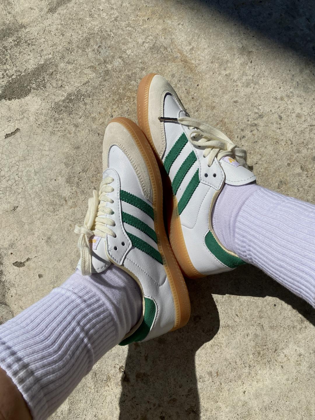 Adidas Samba OG Sporty & Rich White Green