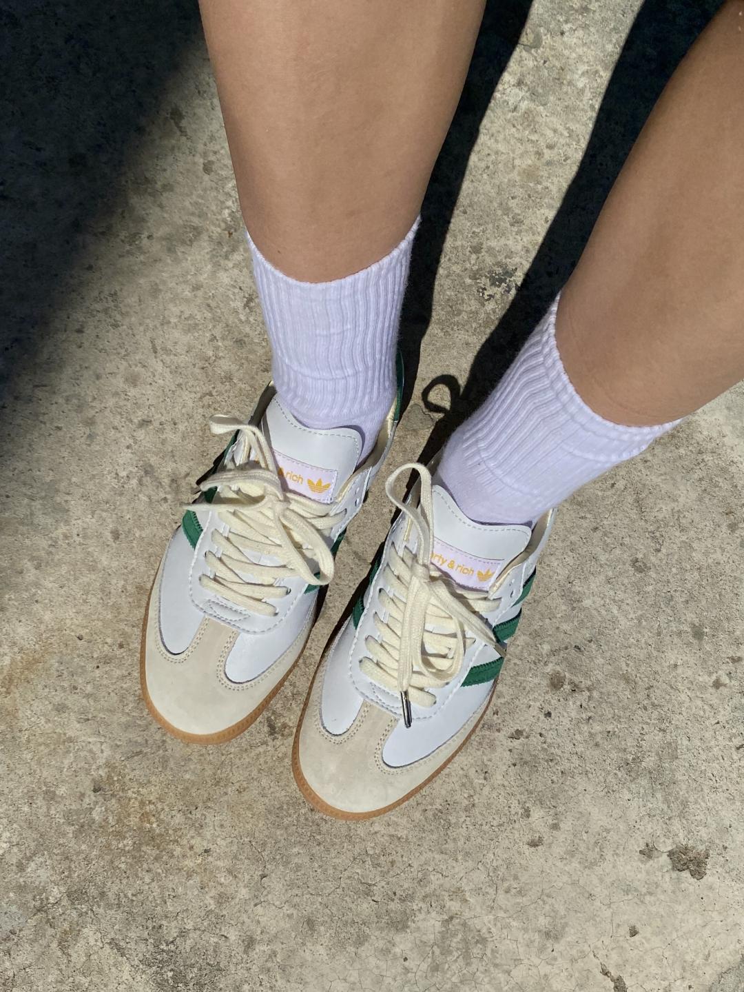 Adidas Samba OG Sporty & Rich White Green