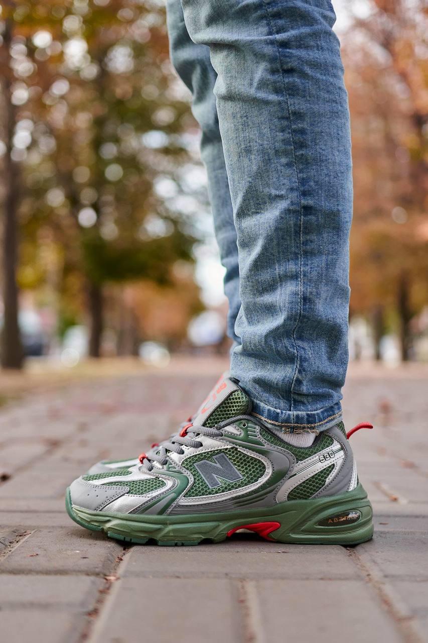 New Balance 530 Green Silver v2