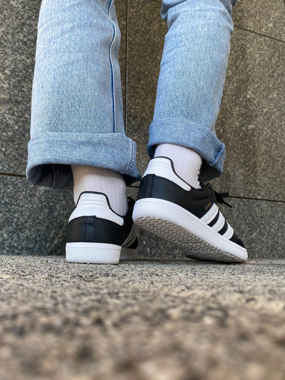 Adidas Samba Low Black White