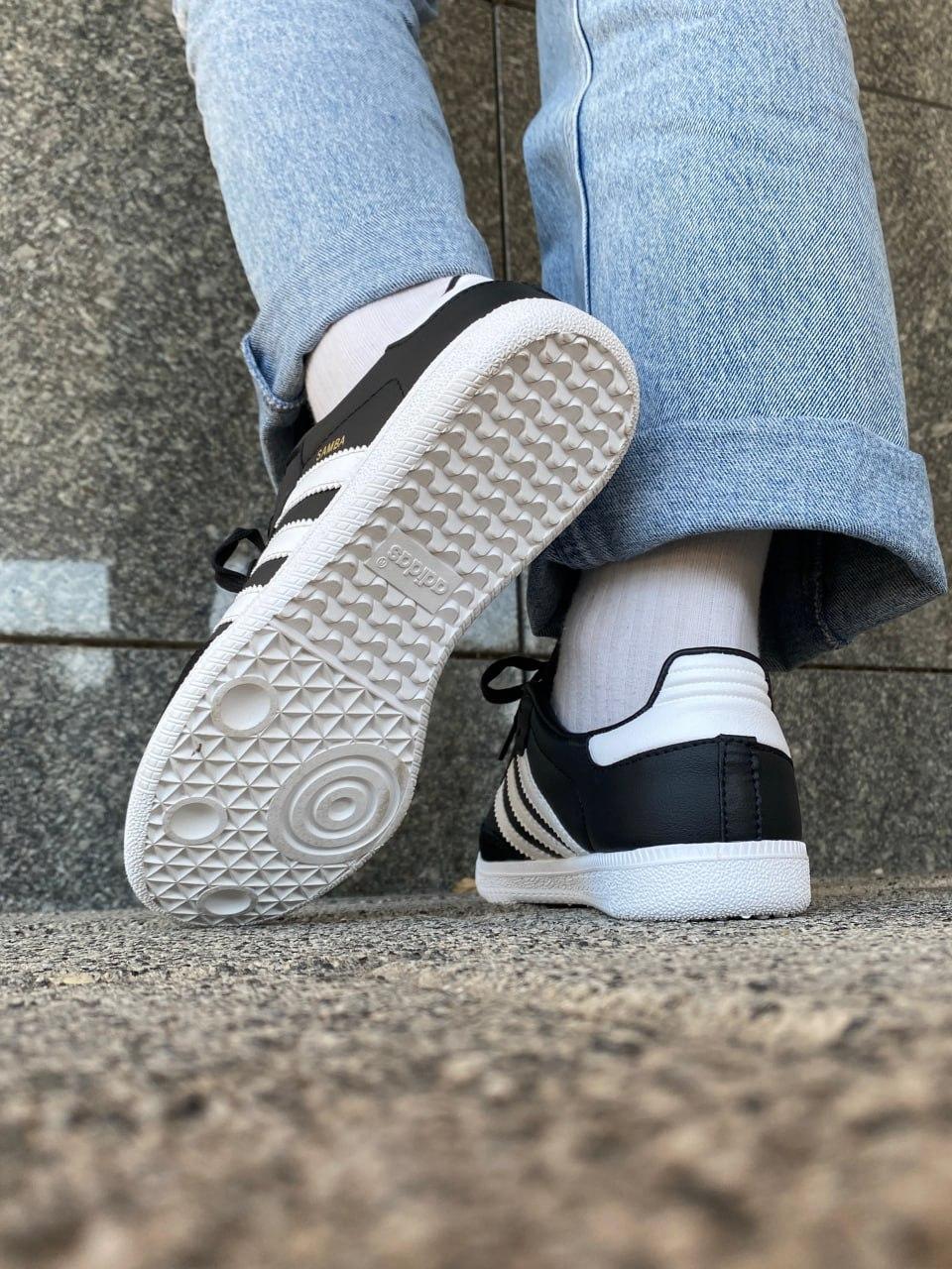 Adidas Samba Low Black White
