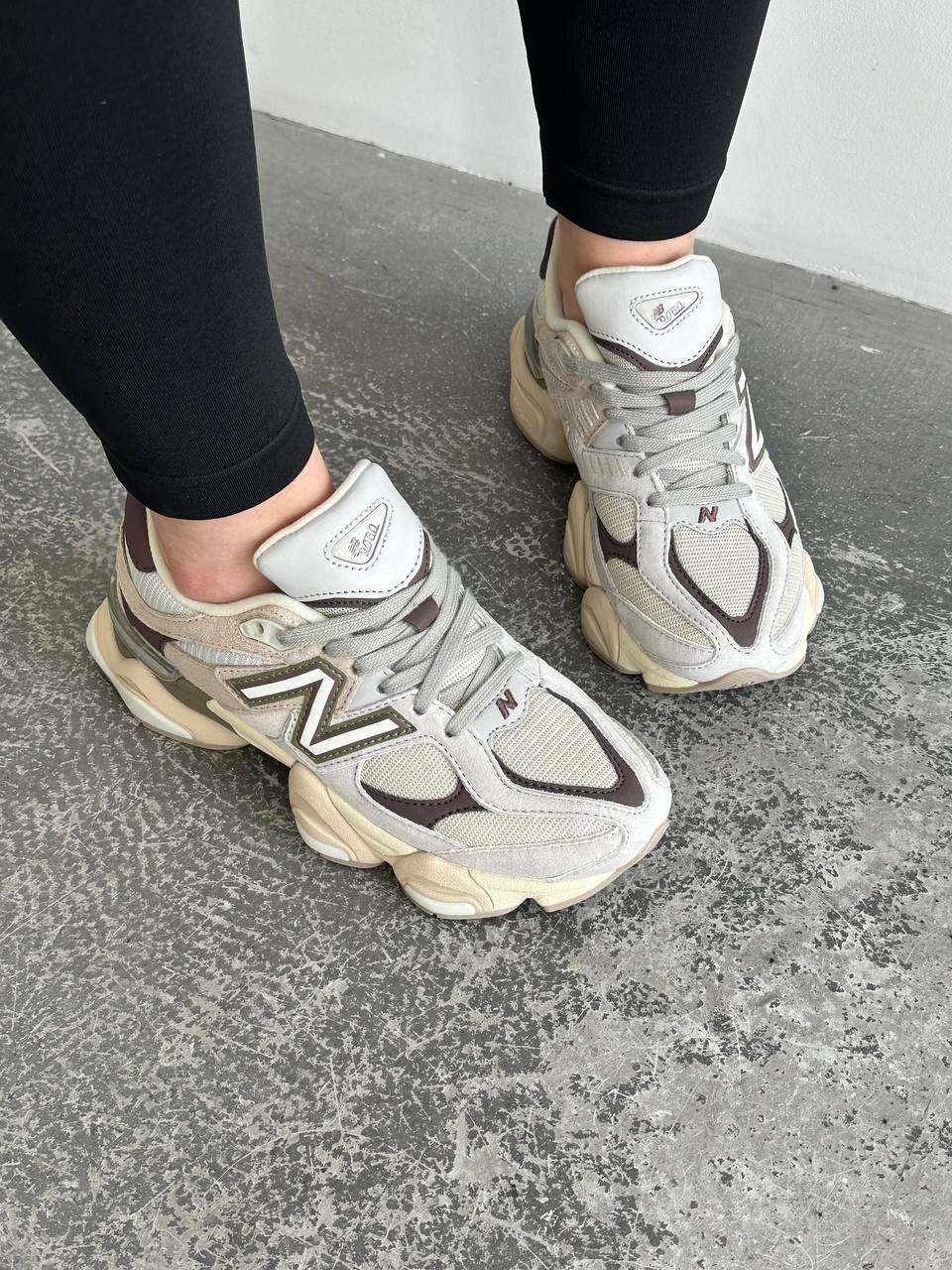 New Balance 9060 Grey Matter Timberwolf Covert Green