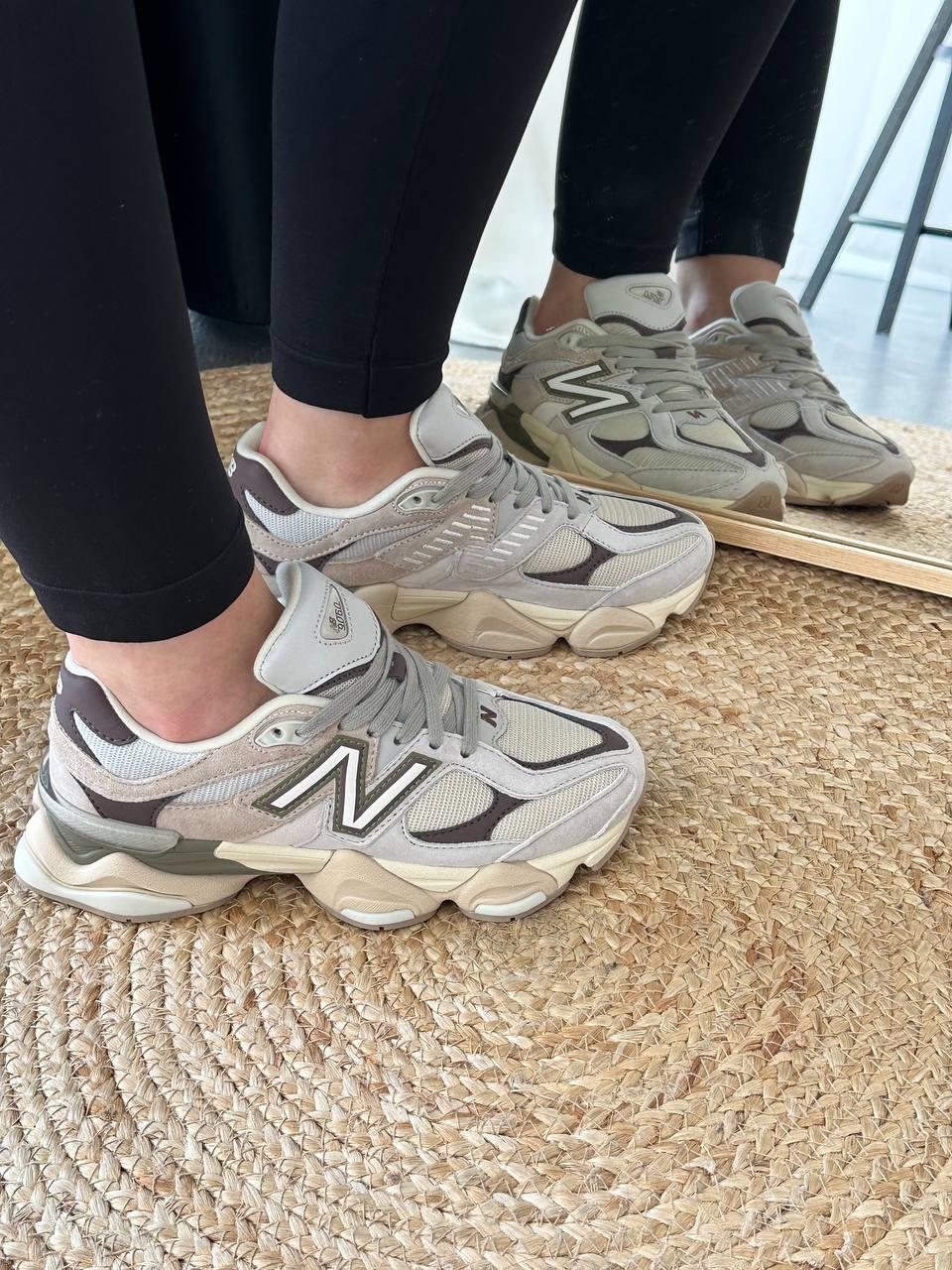 New Balance 9060 Grey Matter Timberwolf Covert Green