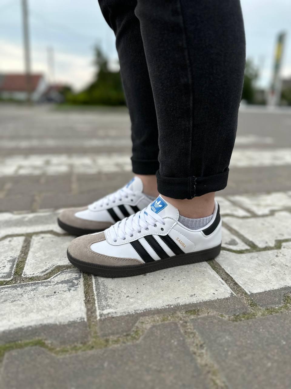 Adidas Samba White Black Gum