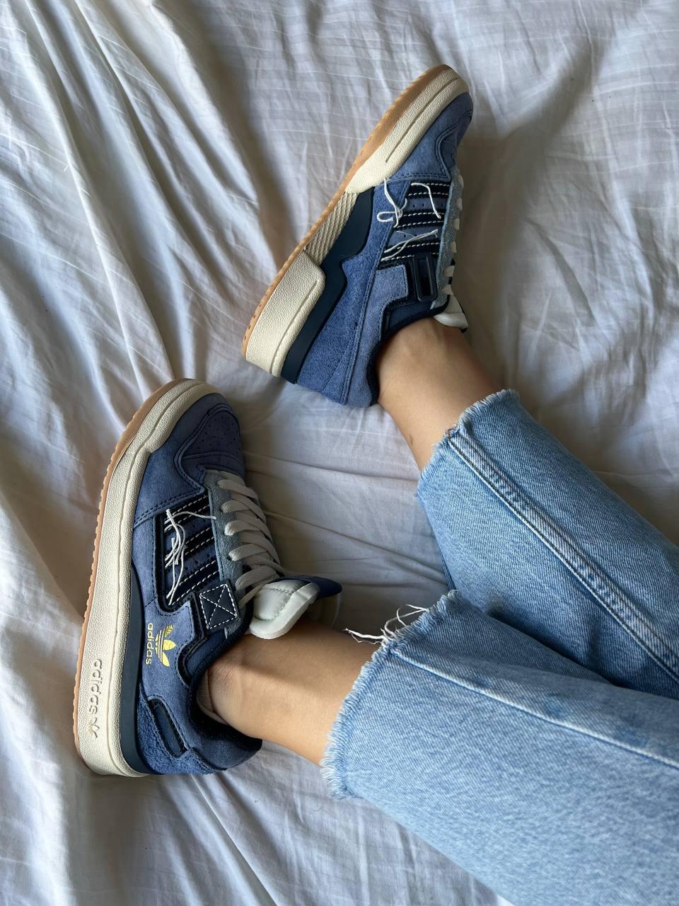 Adidas Forum 84 Low Blue Denim Gum