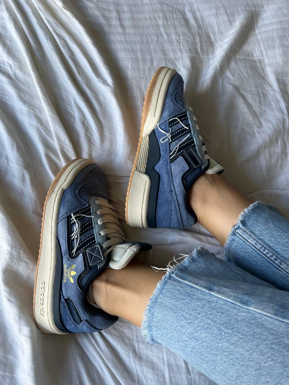 Adidas Forum 84 Low Blue Denim Gum