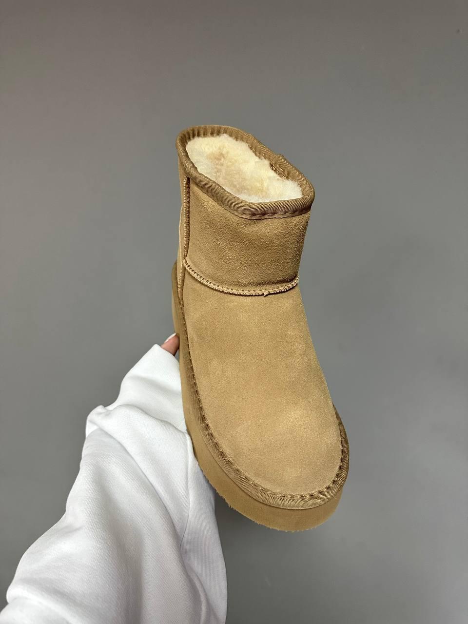 Ugg Classic Mini Platform Ginger Suede