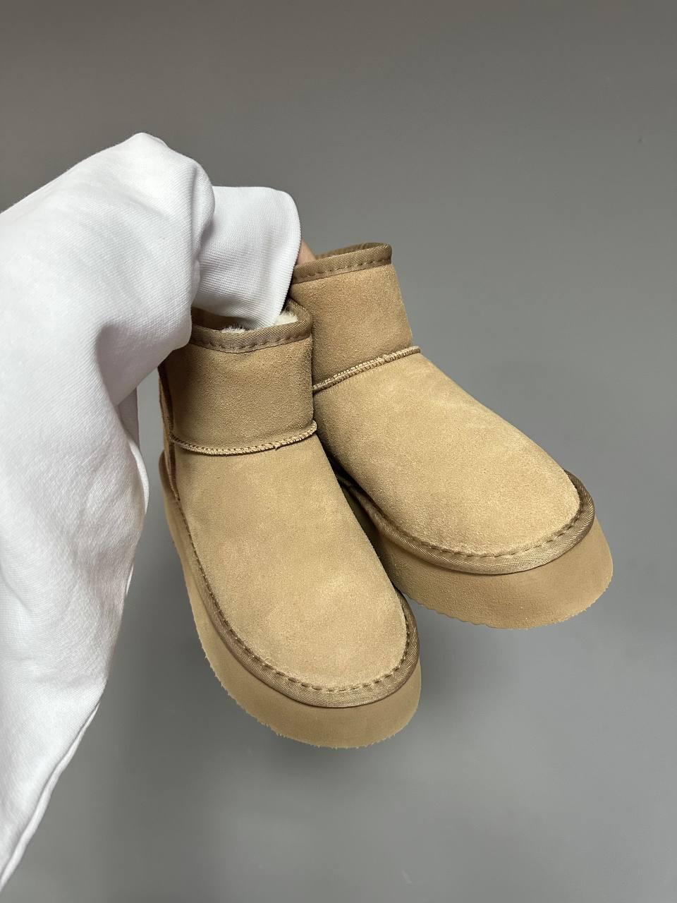Ugg Classic Mini Platform Ginger Suede