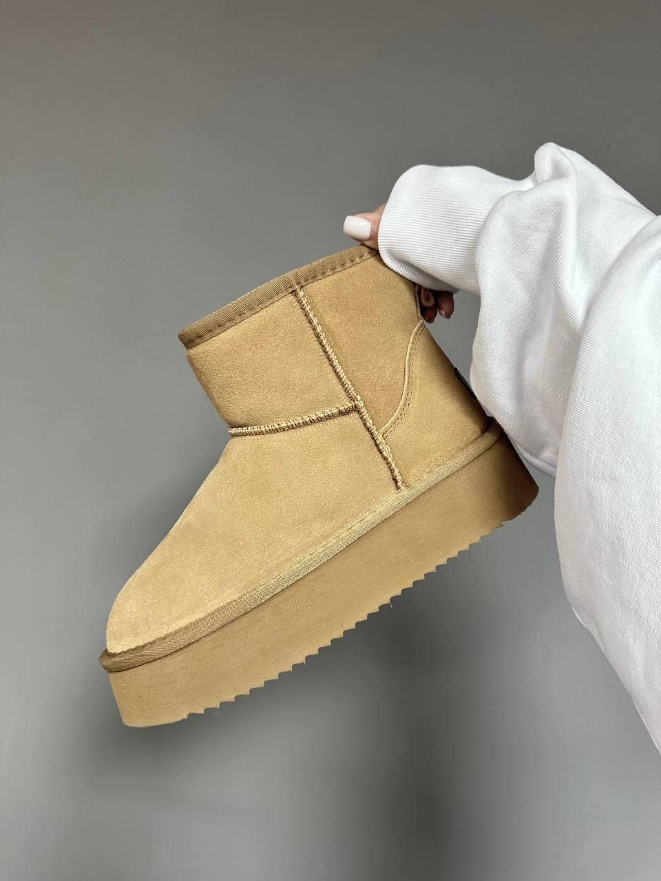 Ugg Classic Mini Platform Ginger Suede