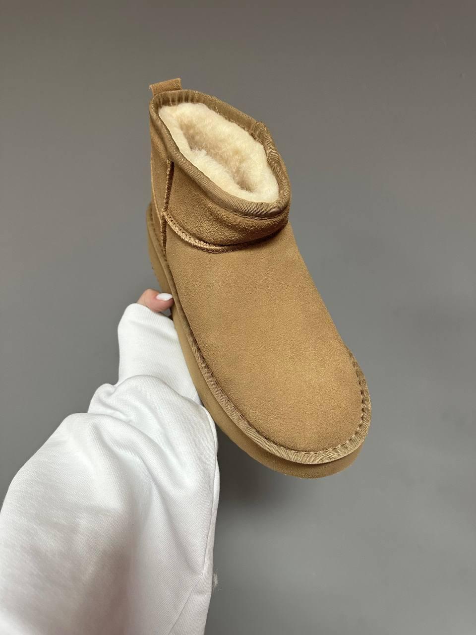 Ugg Ultra Mini Platform Ginger Suede