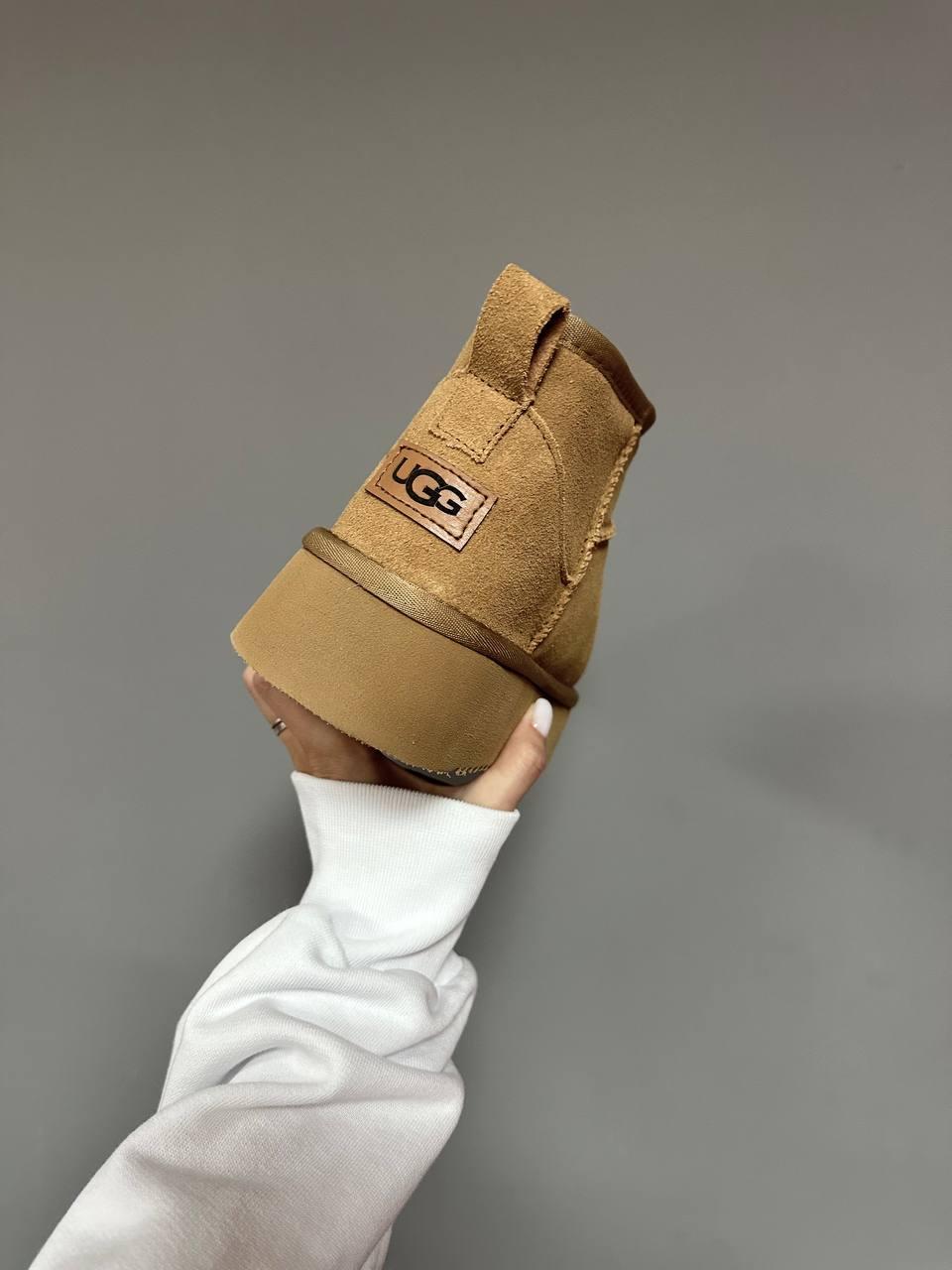 Ugg Ultra Mini Platform Ginger Suede