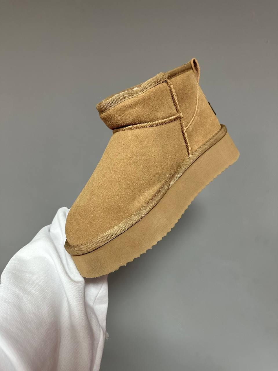 Ugg Ultra Mini Platform Ginger Suede