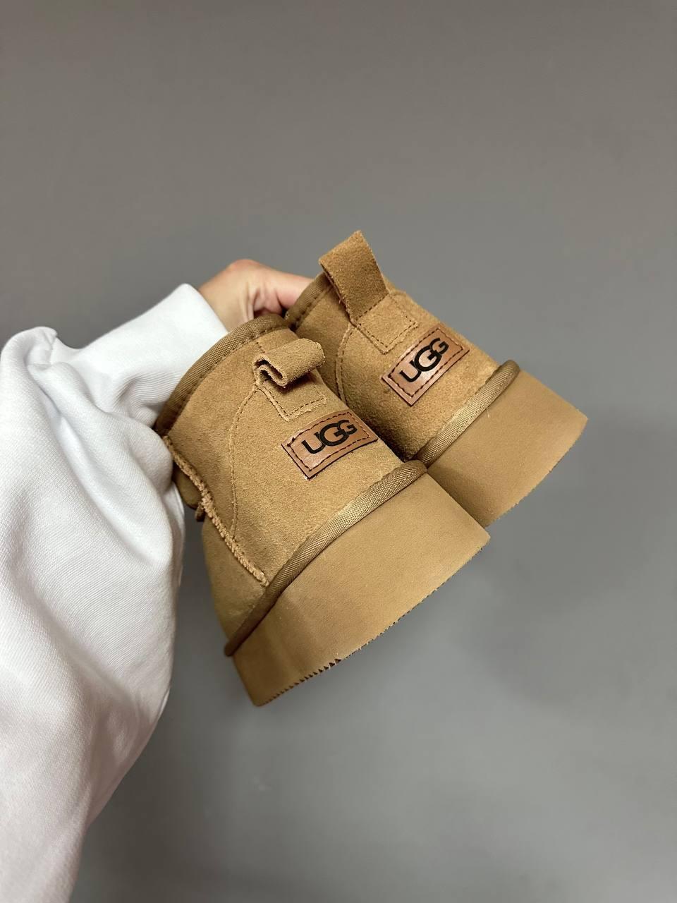 Ugg Ultra Mini Platform Ginger Suede