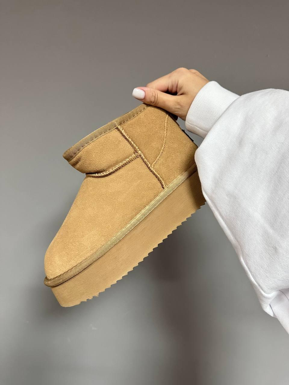Ugg Ultra Mini Platform Ginger Suede