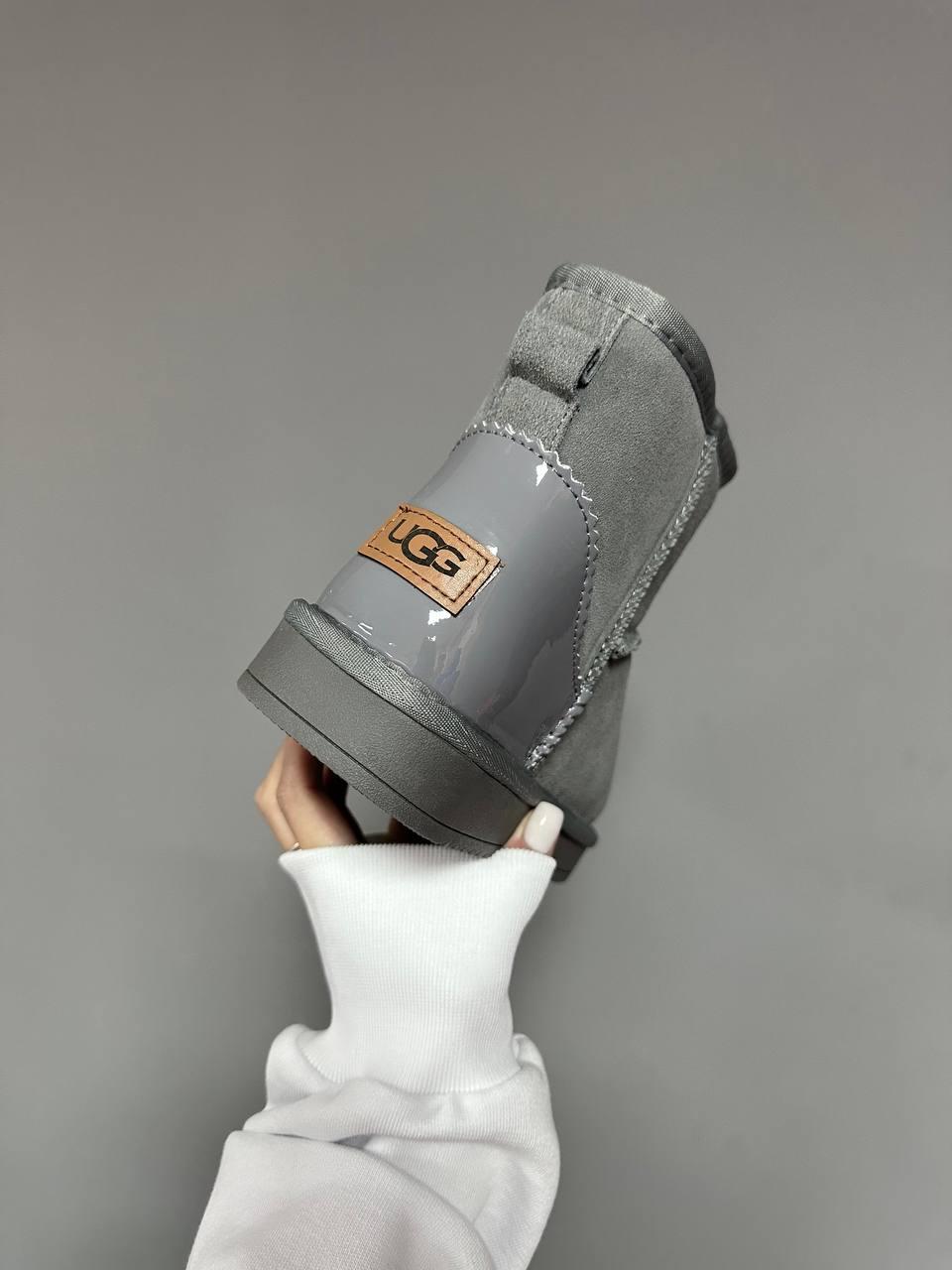 Ugg Classic Mini Cool Grey LACQUER