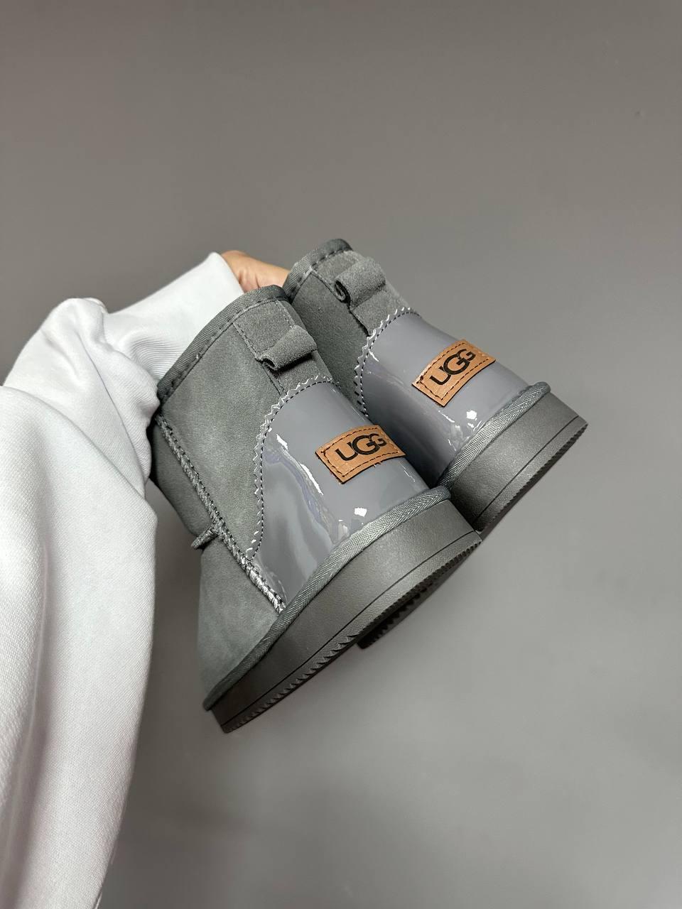 Ugg Classic Mini Cool Grey LACQUER