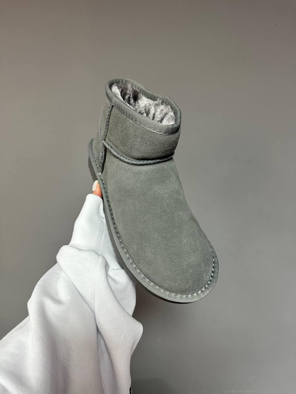 Ugg Ultra Mini Cool Grey Suede