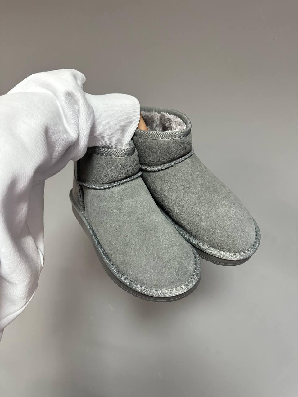 Ugg Ultra Mini Cool Grey Suede