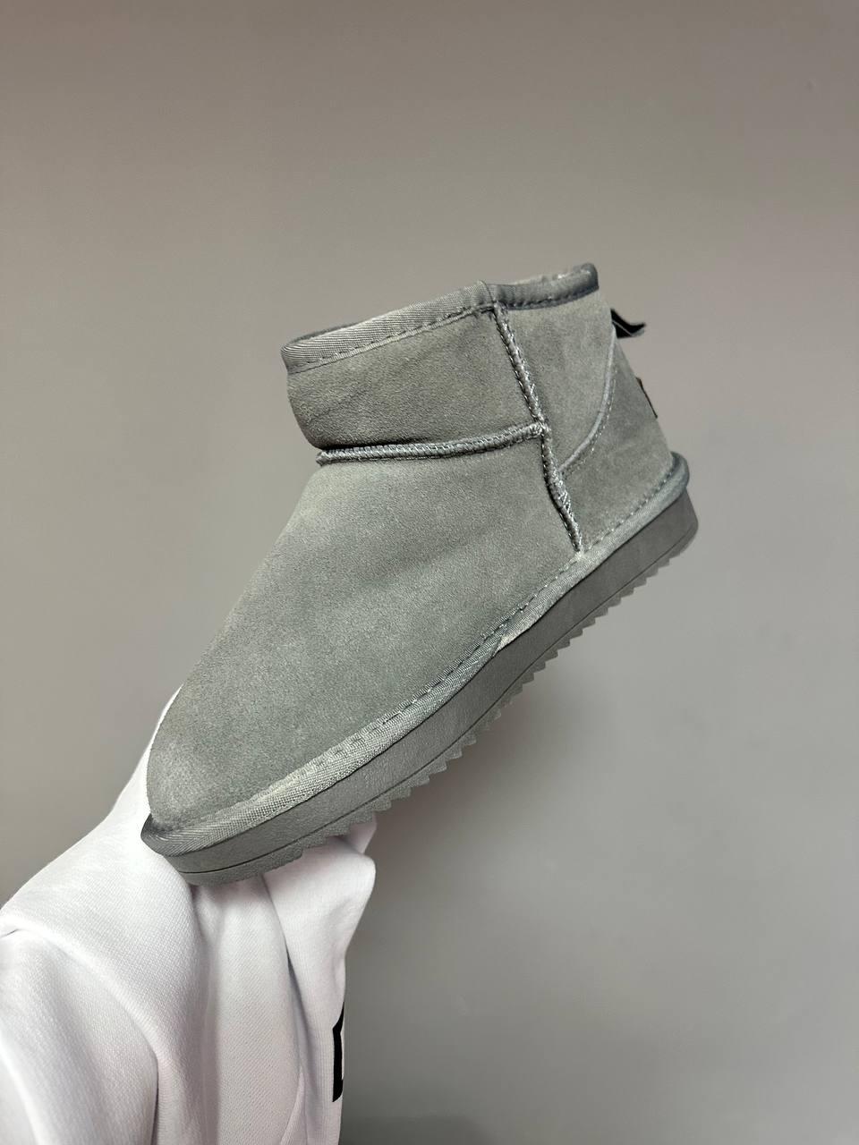 Ugg Ultra Mini Cool Grey Suede