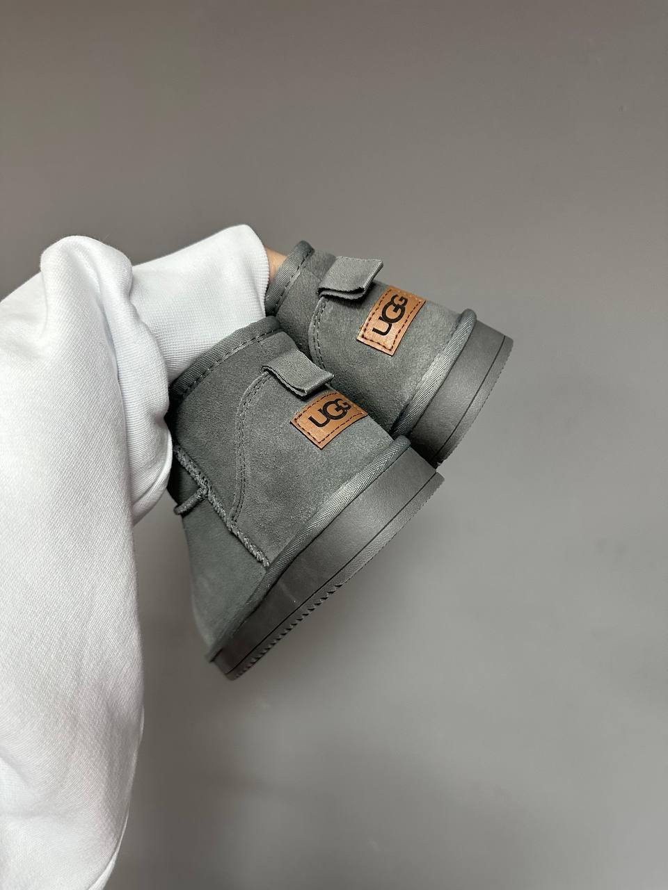 Ugg Ultra Mini Cool Grey Suede