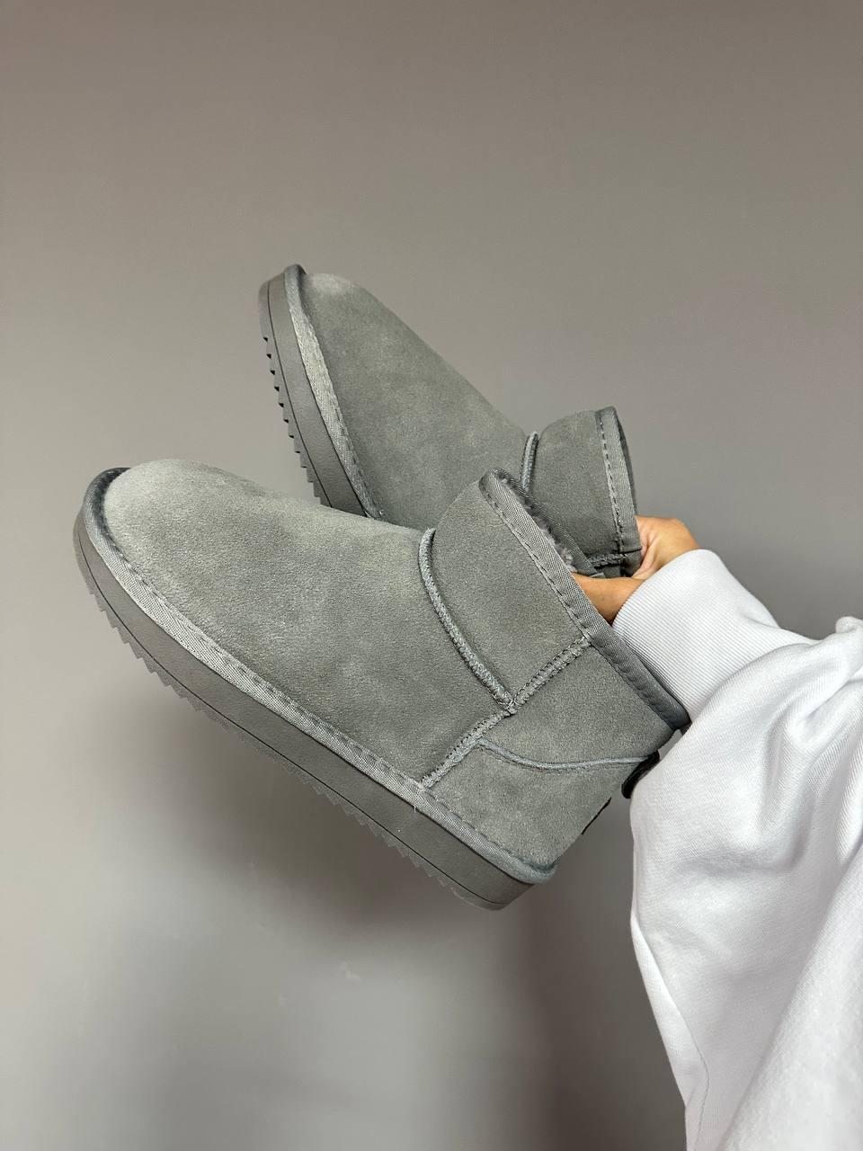Ugg Ultra Mini Cool Grey Suede
